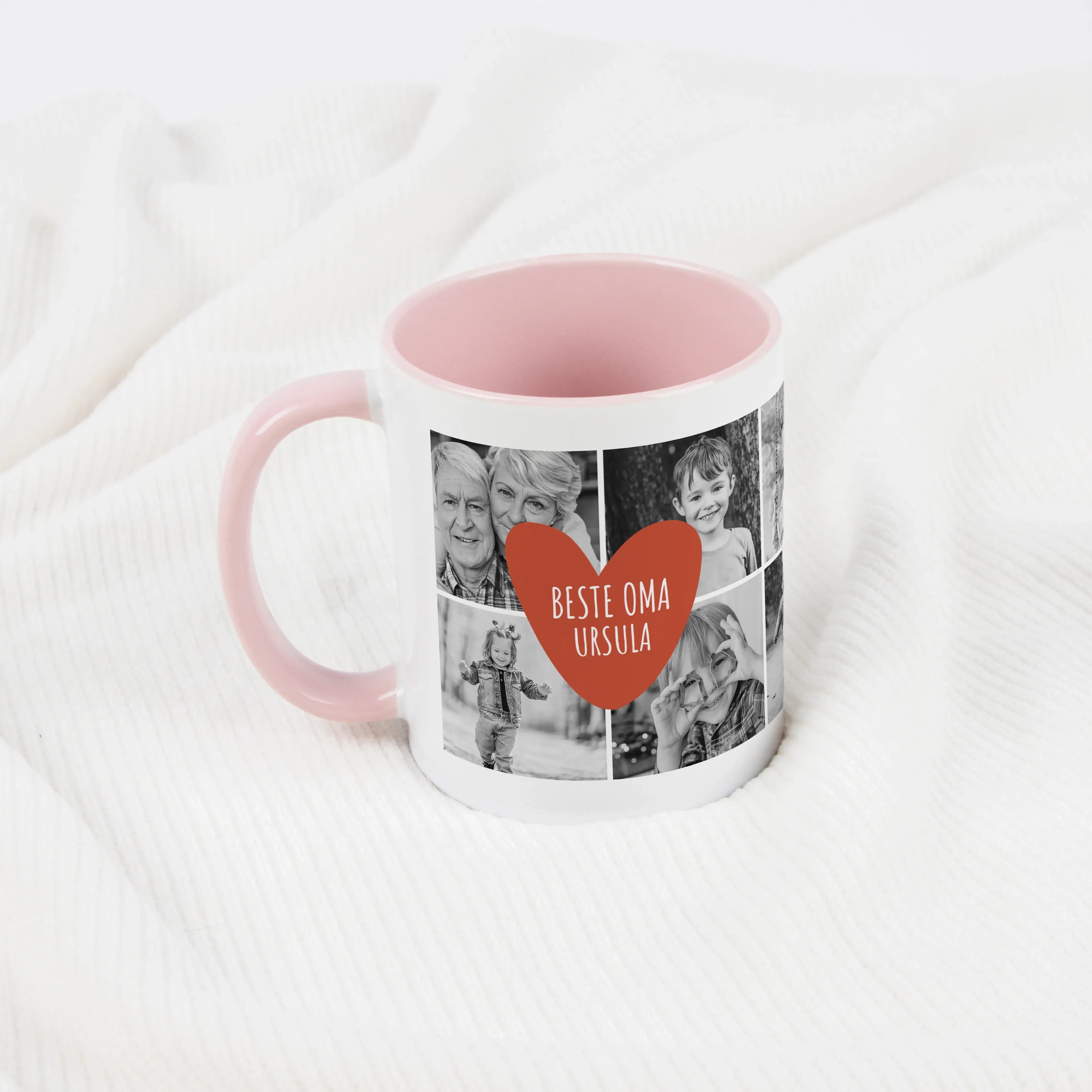 Tasse Foto beste Oma-Keramik Tasse-famprints-Die Tasse Foto beste Oma ist mehr als nur eine Fototasse – sie ist ein persönliches Geschenk für deine Oma, das ihr jeden Tag ein Lächeln ins Gesicht zaubert. Du gestaltest die Keramiktasse ganz einfach mit bis