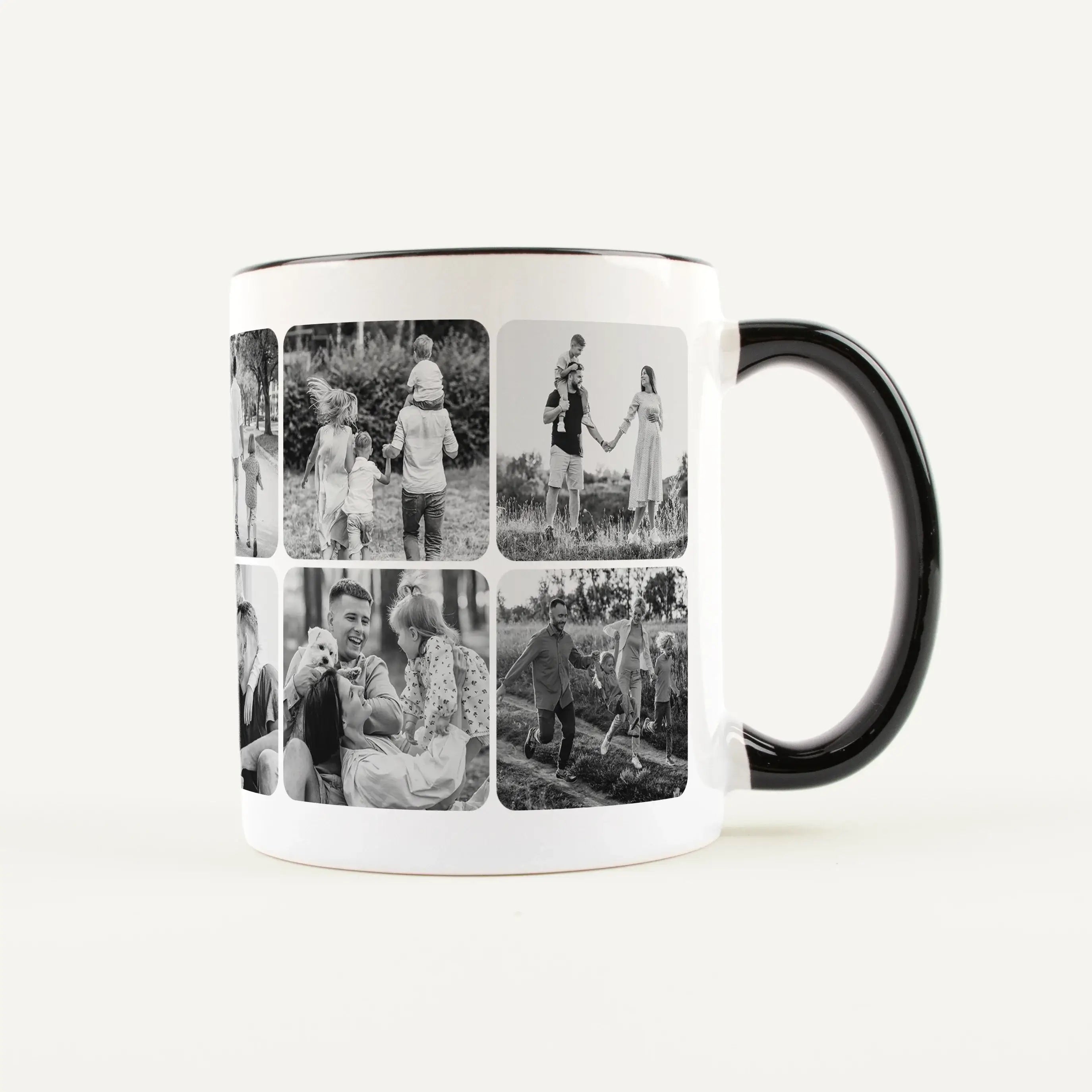Fototasse Multi-Keramik Tasse-famprints-Die Fototasse Multi von famprints macht aus deinen Lieblingsbildern ein persönliches Alltagsprodukt. Gestalte deine eigene Foto Tasse mit bis zu 10 Bildern und erstelle eine individuelle Fotocollage, die deine schön