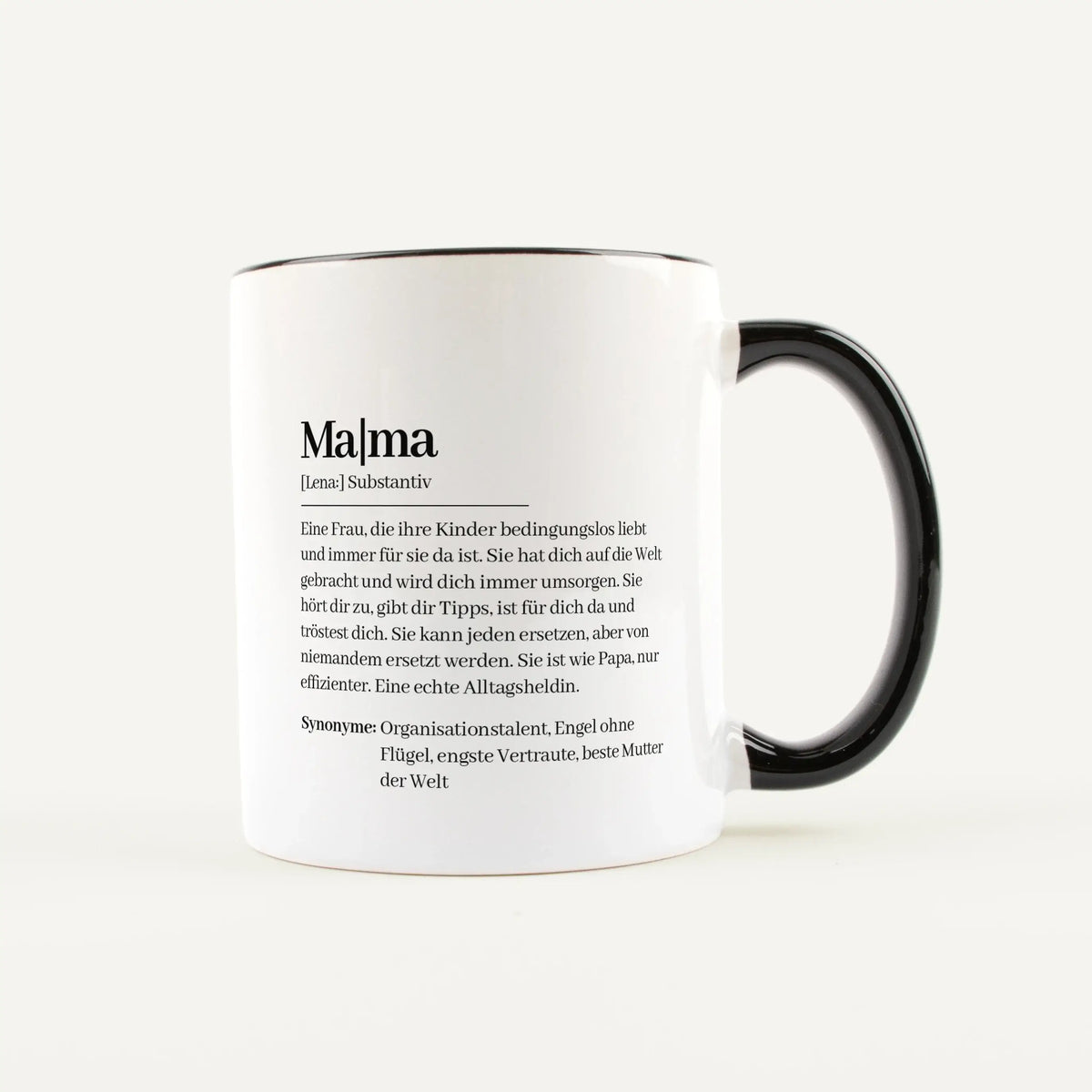 Tasse Definition Mama-Keramik Tasse-famprints-personalisiertes-Geschenk