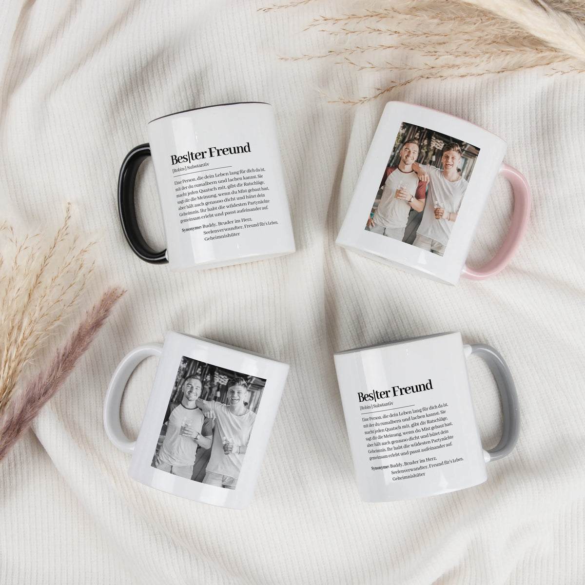 Tasse Definition Bester Freund-Keramik Tasse-famprints-personalisiertes-Geschenk