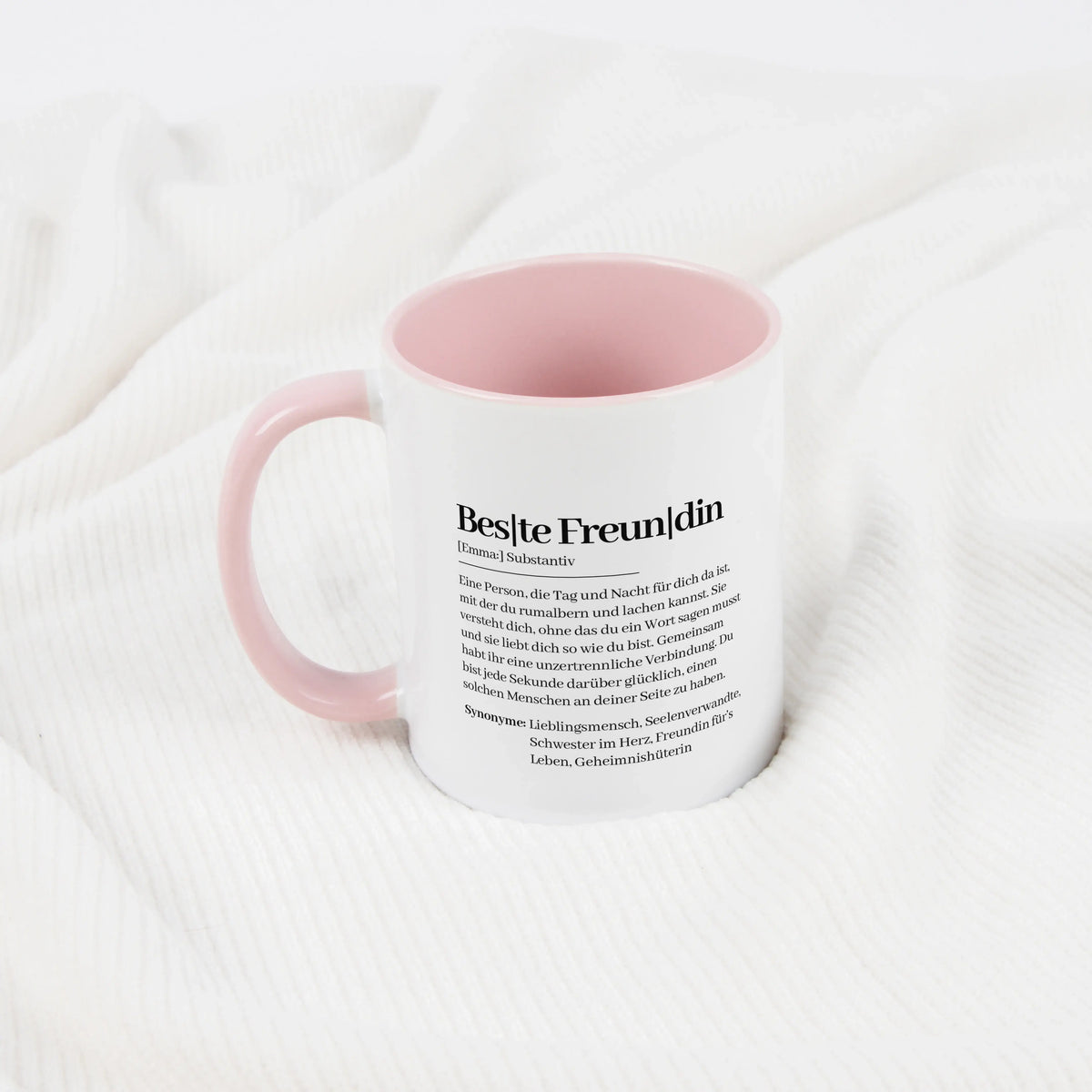 Tasse Definition Beste Freundin-Keramik Tasse-famprints-personalisiertes-geschenk