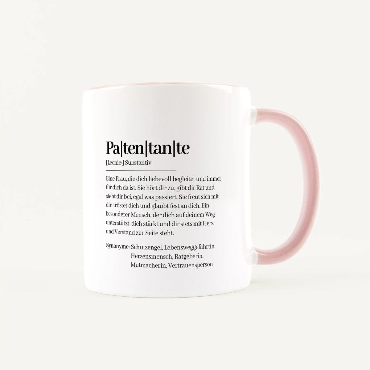 Tasse Definition Patentante-Keramik Tasse-famprints-personalisiertes-geschenk