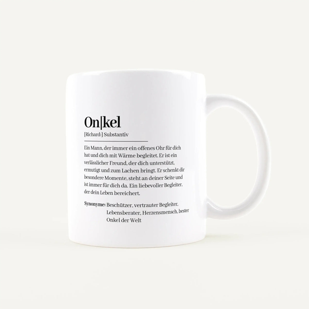 Tasse Definition Onkel-Keramik Tasse-famprints-personalisiertes-Geschenk