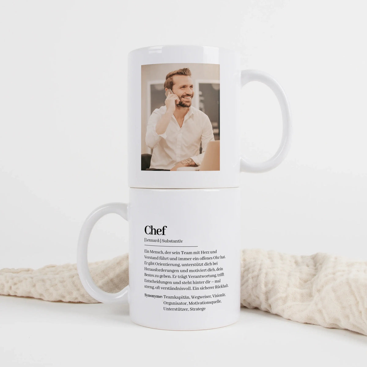 Tasse Definition Chef-Keramik Tasse-famprints-personalisiertes-Geschenk