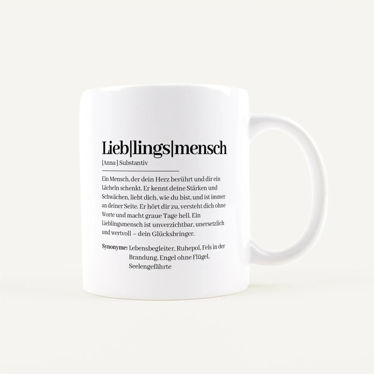 Tasse Definition Lieblingsmensch-Keramik Tasse-famprints-personalisiertes-geschenk