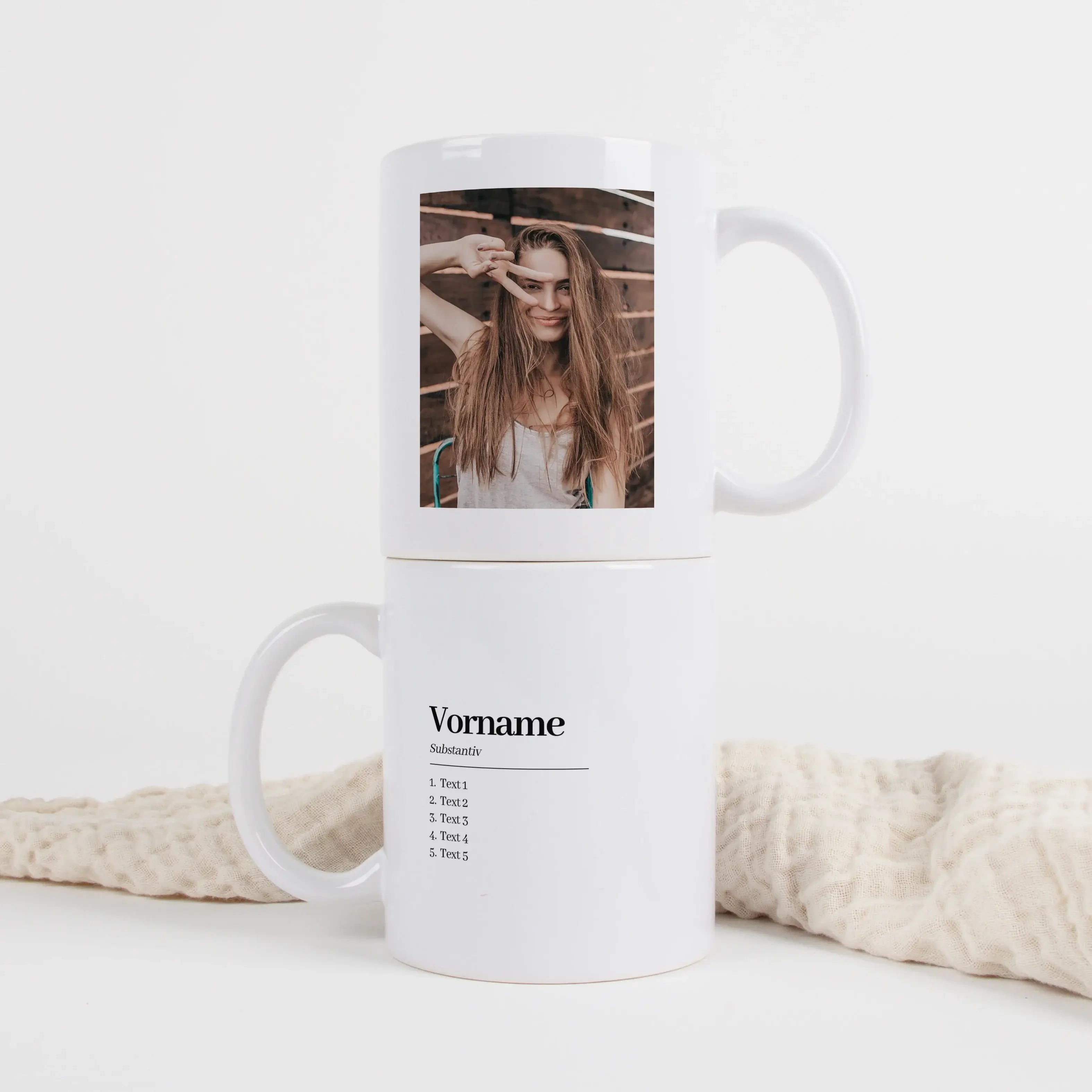 Namen Tasse Definition-Keramik Tasse-famprints-Die Namen Tasse Definition ist mehr als nur eine Tasse für Kaffee oder Tee. Du gestaltest hier eine persönliche Tasse mit Namen, die genau zu einem Menschen passt, den du überraschen möchtest. Unter dem Namen