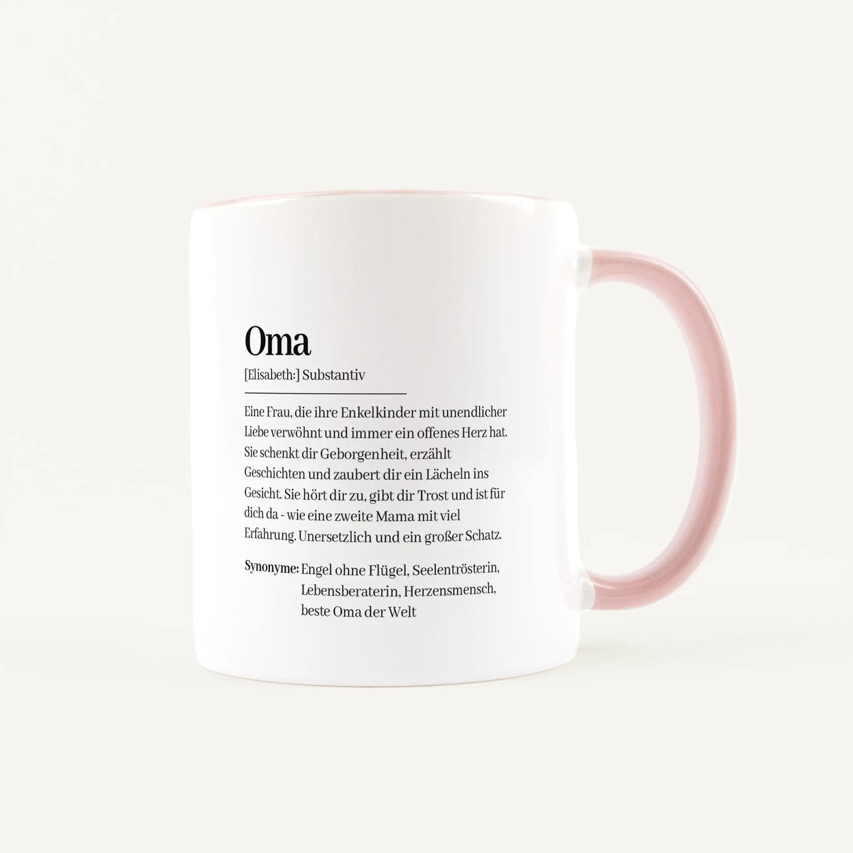 Tasse Definition Oma-Keramik Tasse-famprints-personalisiertes-Geschenk