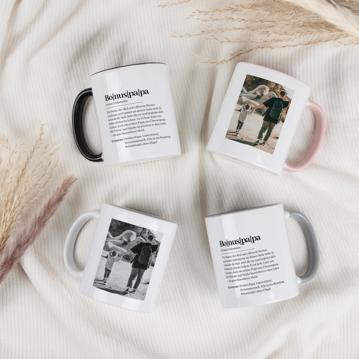 Tasse Definition Bonuspapa-Keramik Tasse-famprints-personalisiertes-Geschenk