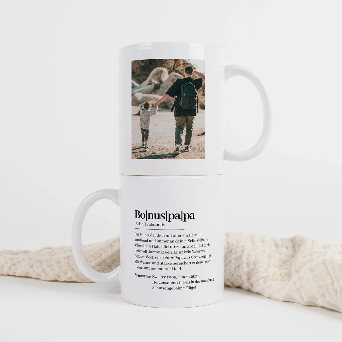 Tasse Definition Bonuspapa-Keramik Tasse-famprints-personalisiertes-Geschenk