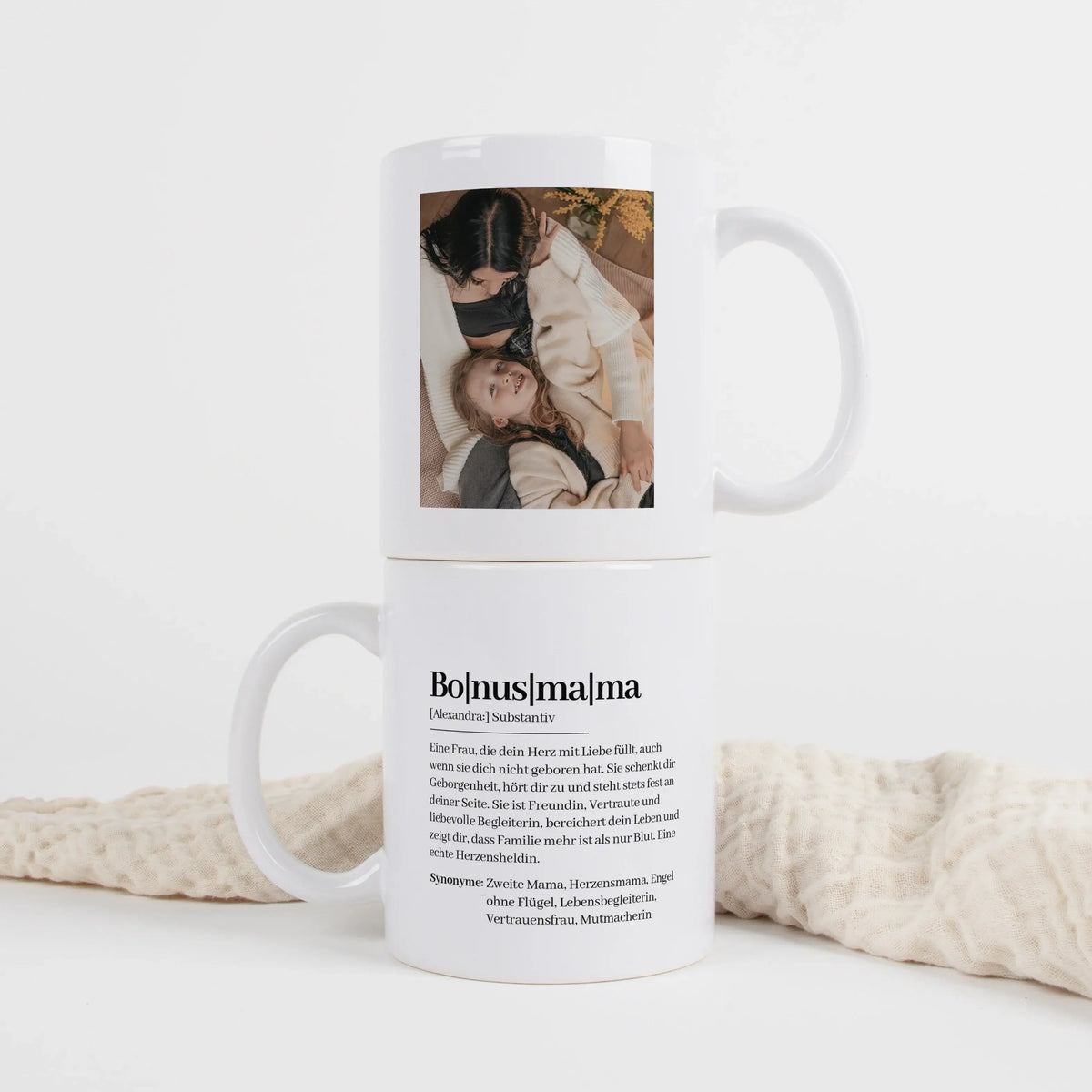 Tasse Definition Bonusmama-Keramik Tasse-famprints-personalisiertes-geschenk