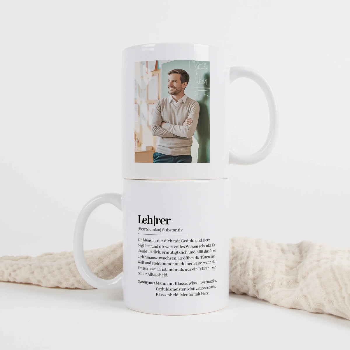 Tasse Definition Lehrer-Keramik Tasse-famprints-personalisiertes-Geschenk