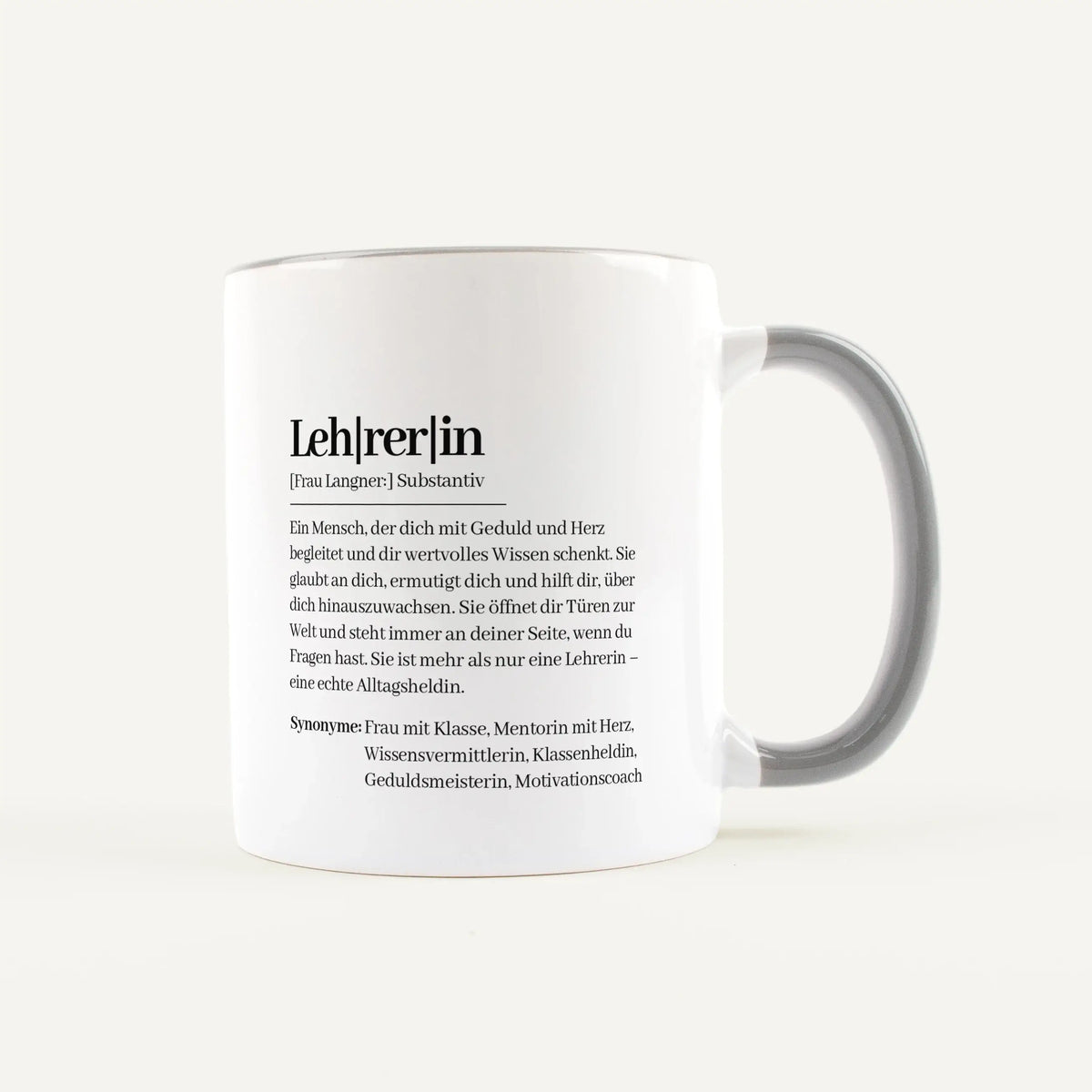 Tasse Definition Lehrerin-Keramik Tasse-famprints-personalisiertes-geschenk