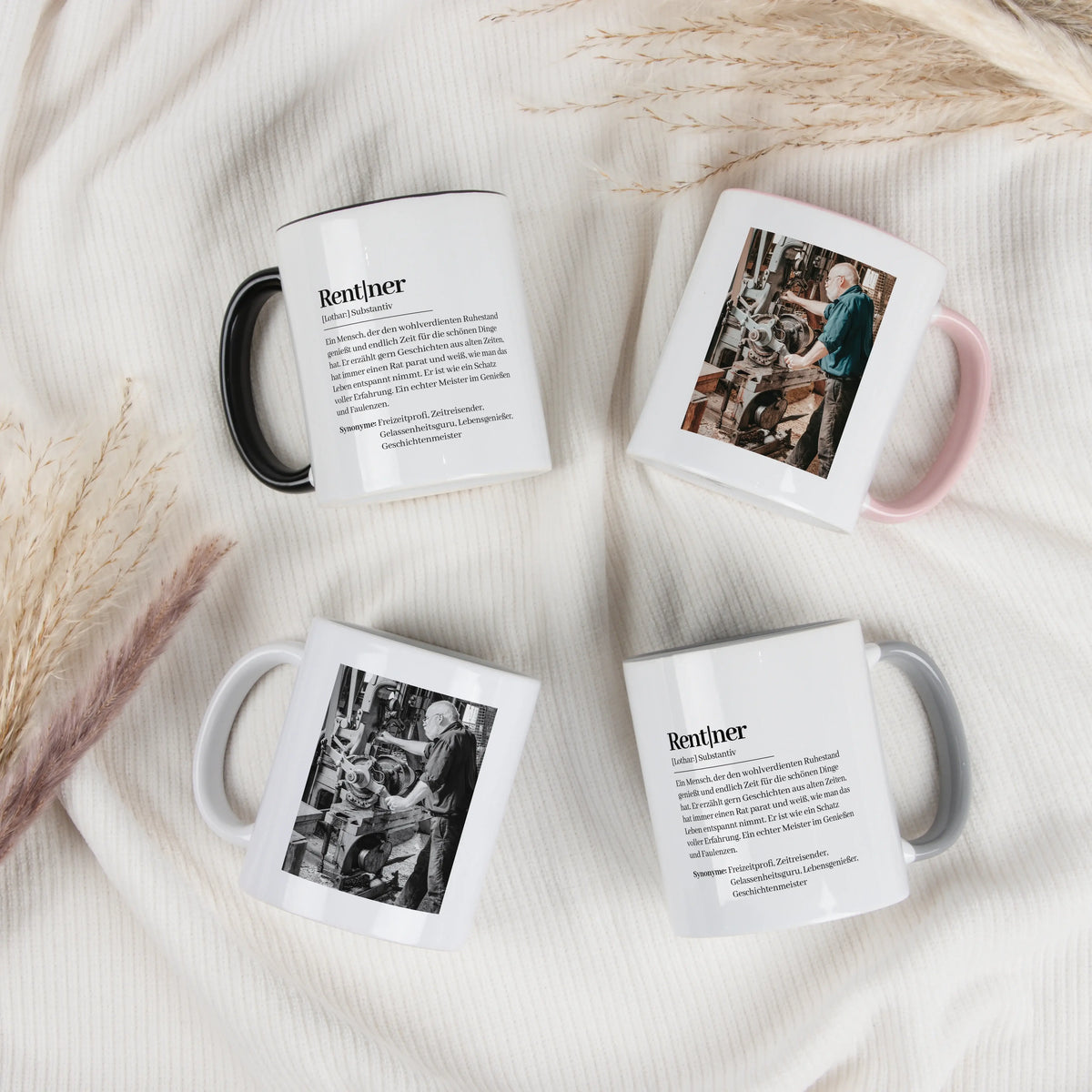 Tasse Definition Rentner-Keramik Tasse-famprints-personalisiertes-Geschenk