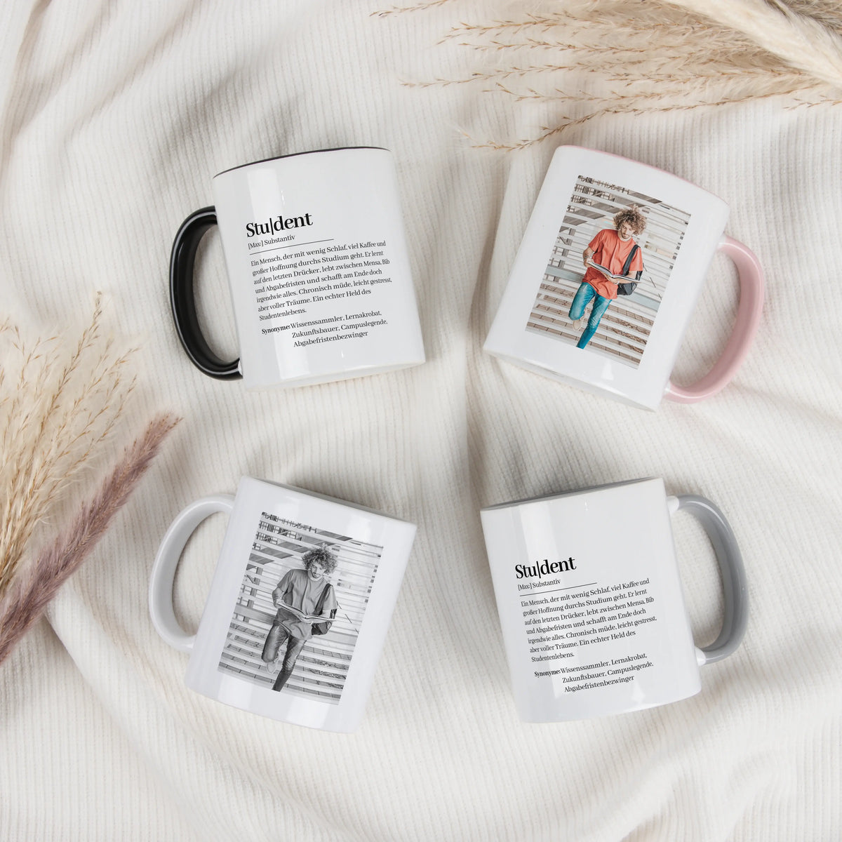 Tasse Definition Student - Keramik Tasse - Personalisiertes Geschenk