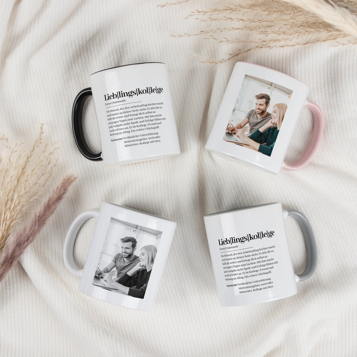 Tasse Definition Lieblingskollege - Keramik Tasse - Personalisiertes Geschenk Kollege Arbeitskollege