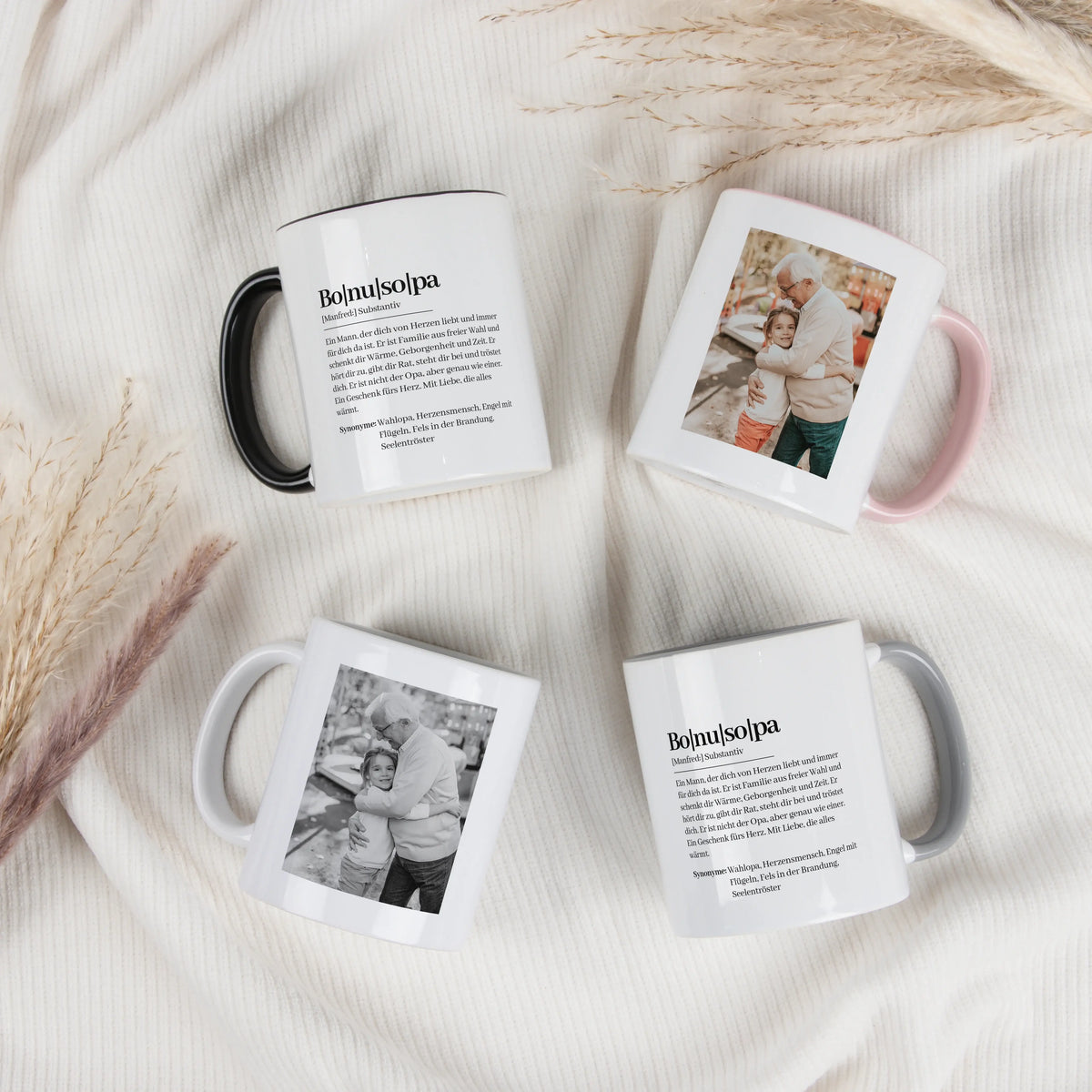 Keramik Tasse - Tasse Definition Bonusopa - Personalisiertes Geschenk