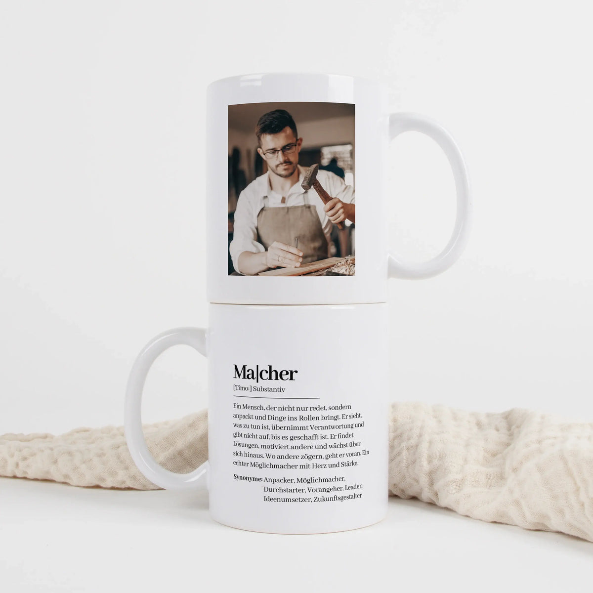 Keramik Tasse - Tasse Definition Macher - Personalisierte Geschenke