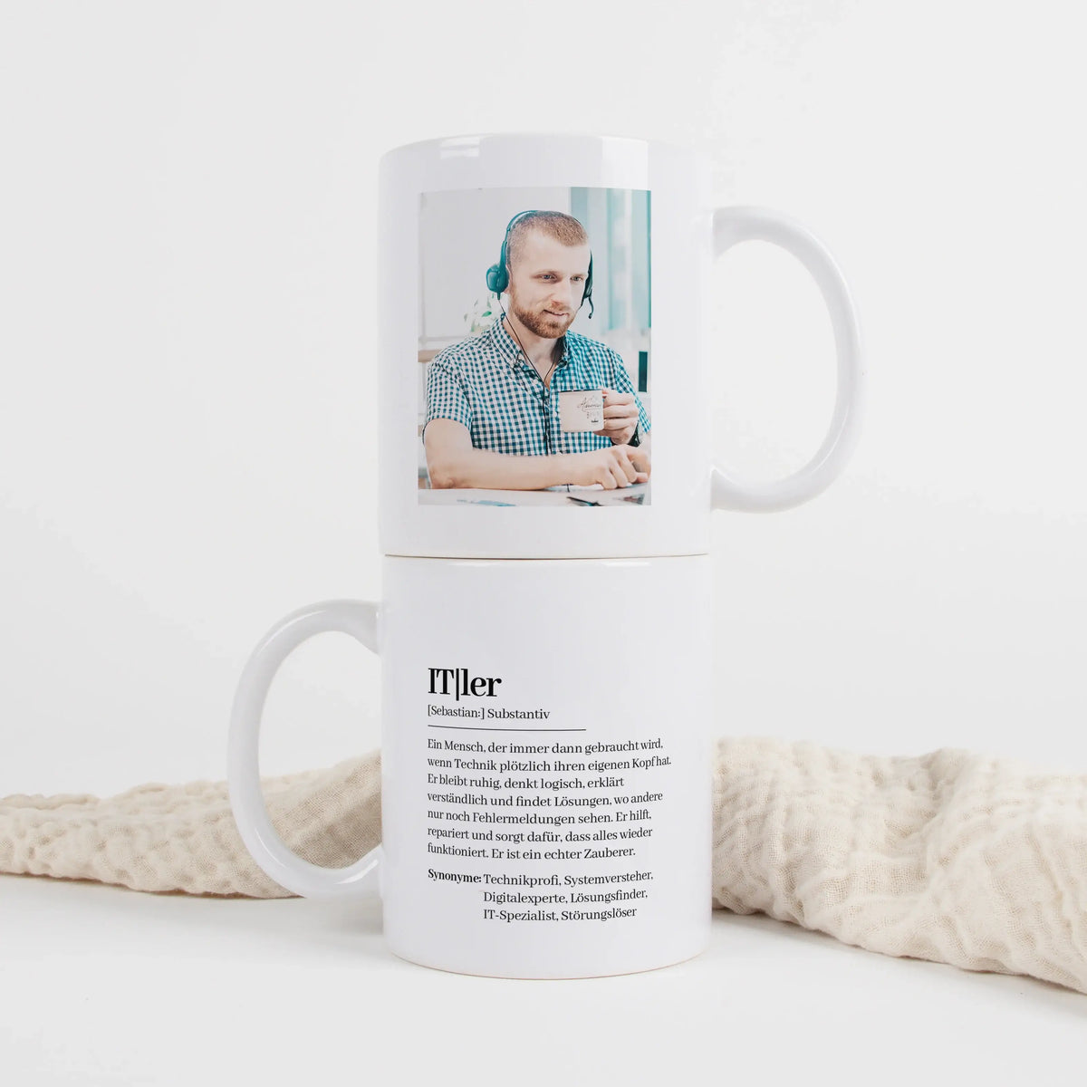 Keramik Tasse - Tasse Definition ITler - Personalisiertes Geschenk