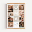 Fotocollage Oma Poster-famprints-Personalisiertes Poster-Gibt es eine bessere Art, deiner Oma zu zeigen, wie sehr du sie liebst, als mit einer personalisierten Fotocollage Oma von famprints? Lade einfach deine Lieblingsfotos hoch und füge deinen persönlic