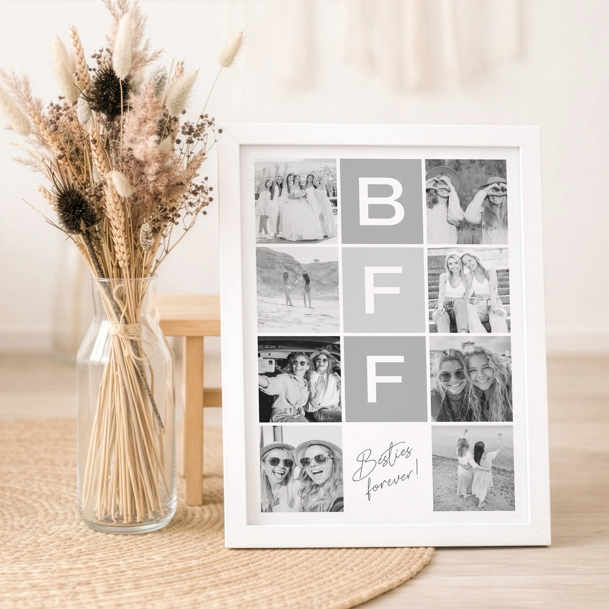 BFF Fotocollage-Personalisiertes Poster-famprints