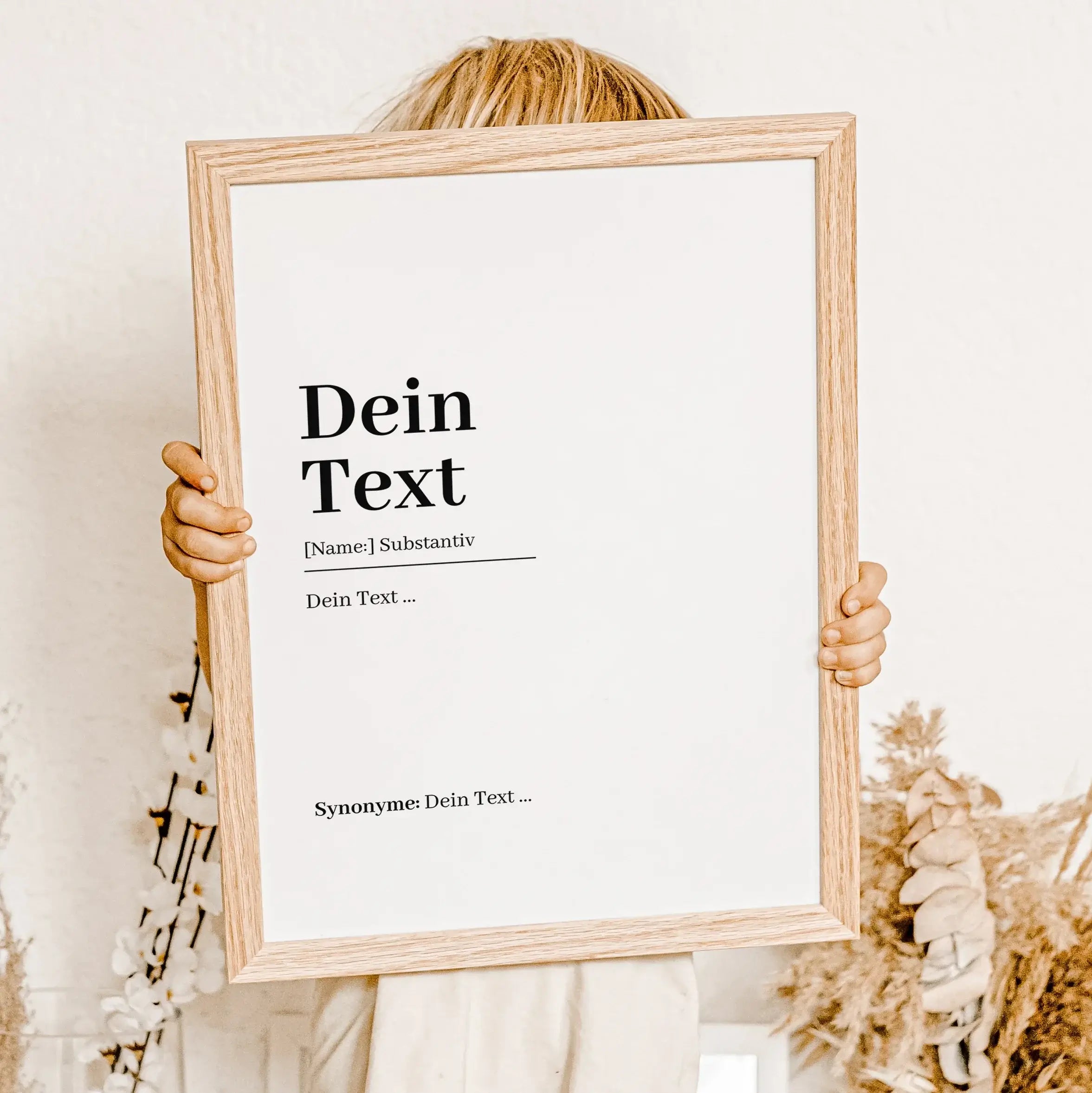 Eigener Text Definition Poster - Personalisiertes Poster - famprints - Entdecke dein einzigartiges Eigener Text Definition Poster – das perfekte personalisierte Geschenk für jeden Anlass! Gestalte dein Poster ganz individuell mit deinem eigenen Text und N