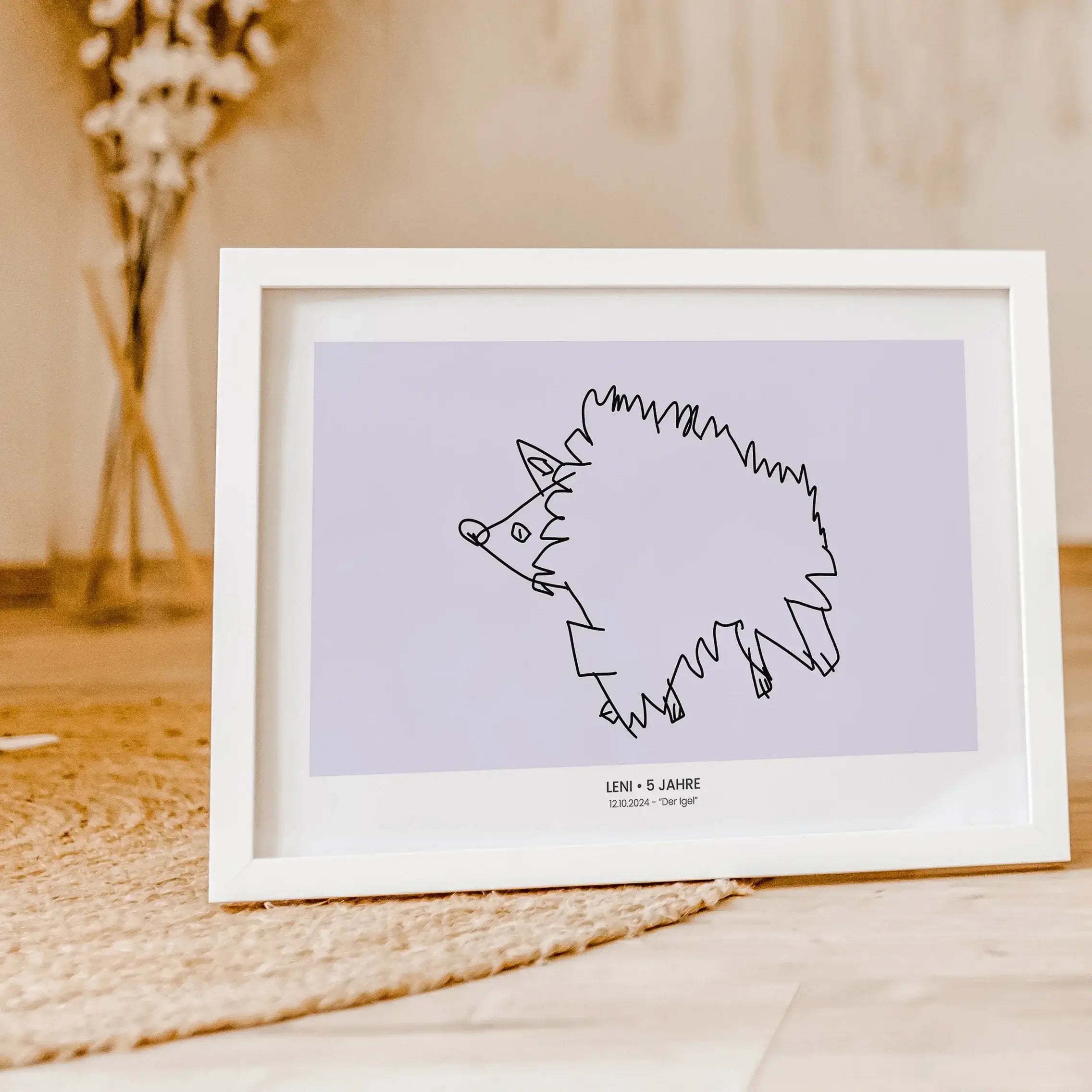 Kinderkunst Poster No2 - Personalisiertes Poster - famprints - Verwandle die Kunstwerke deiner Kleinen in ein einzigartiges Kinderkunst Poster No2! Bei famprints wird aus jeder Kinderzeichnung ein echtes Highlight für deine Wand. Lade einfach ein Foto des