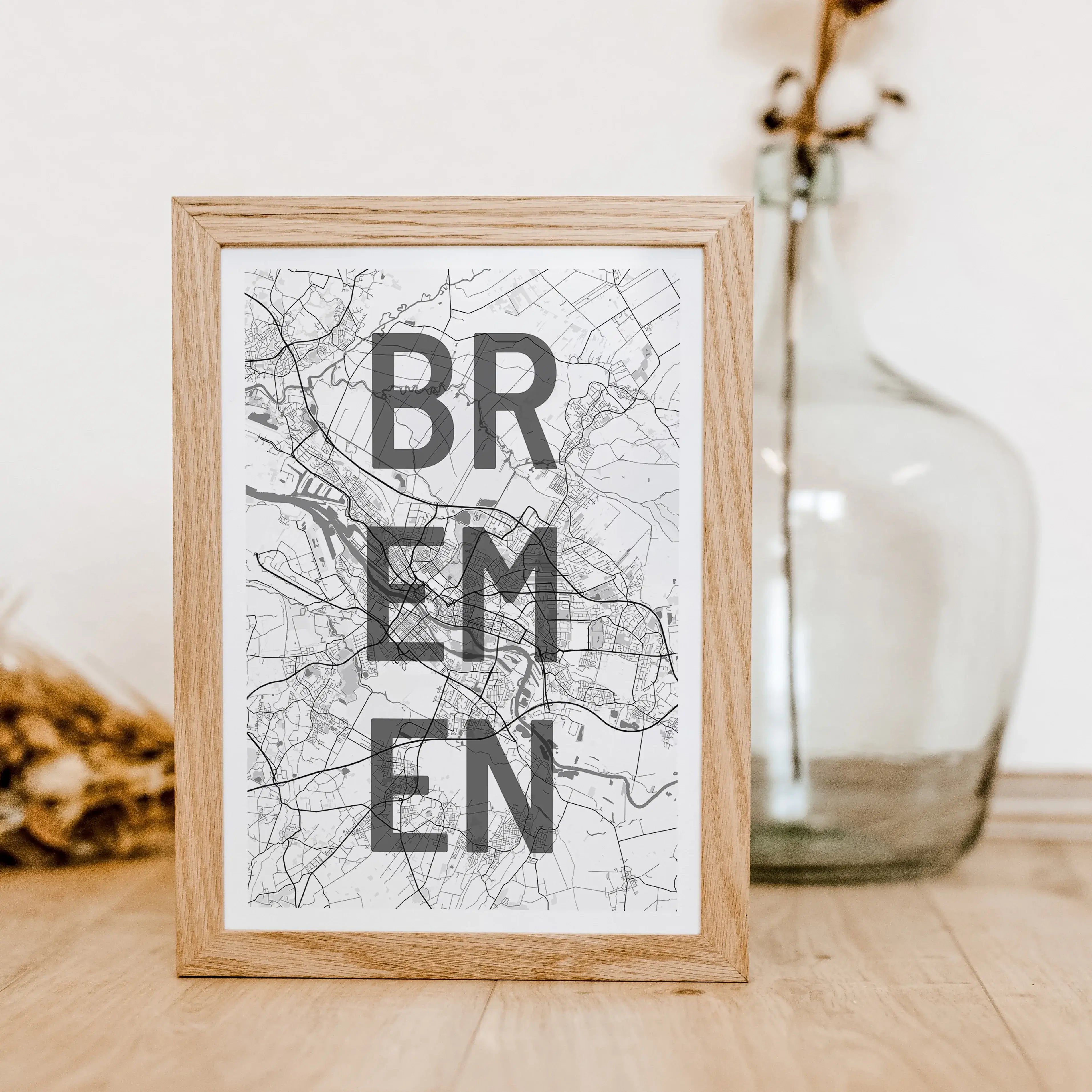 Stadtkarte Poster Overlay - Personalisiertes Poster - famprints - Entdecke dein persönliches Stadtkarte Poster Overlay – das perfekte Geschenk für alle, die ihre Lieblingsstadt stilvoll in Szene setzen möchten! Gestalte dein individuelles Stadtkarte Poste