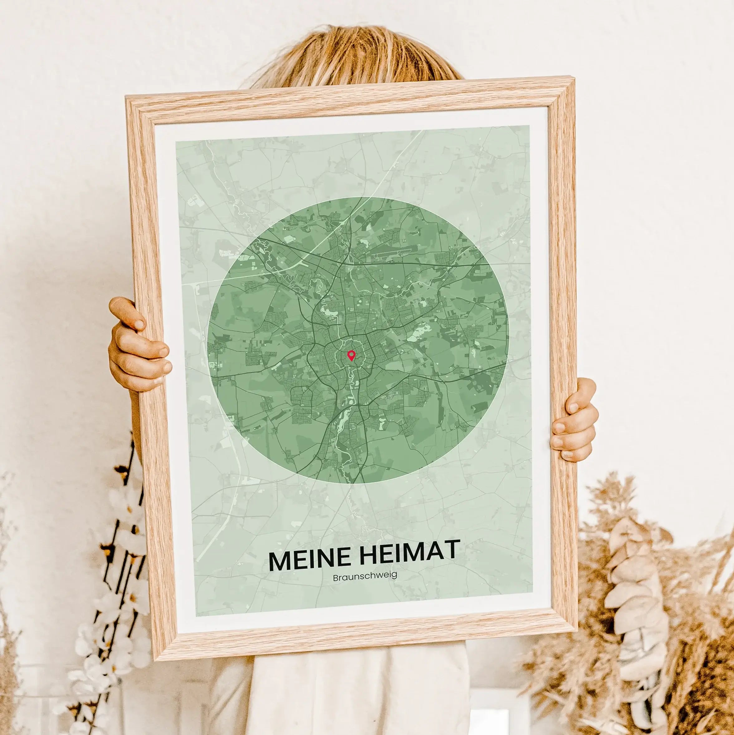 Stadtkarte Poster Circle Halo - Personalisiertes Poster - famprints - Entdecke dein persönliches Stadtkarte Poster Circle Halo – das perfekte Geschenk für alle, die oft an ihren Lieblingsort denken oder ihn vermissen. Gestalte das Poster mit der Stadtkart