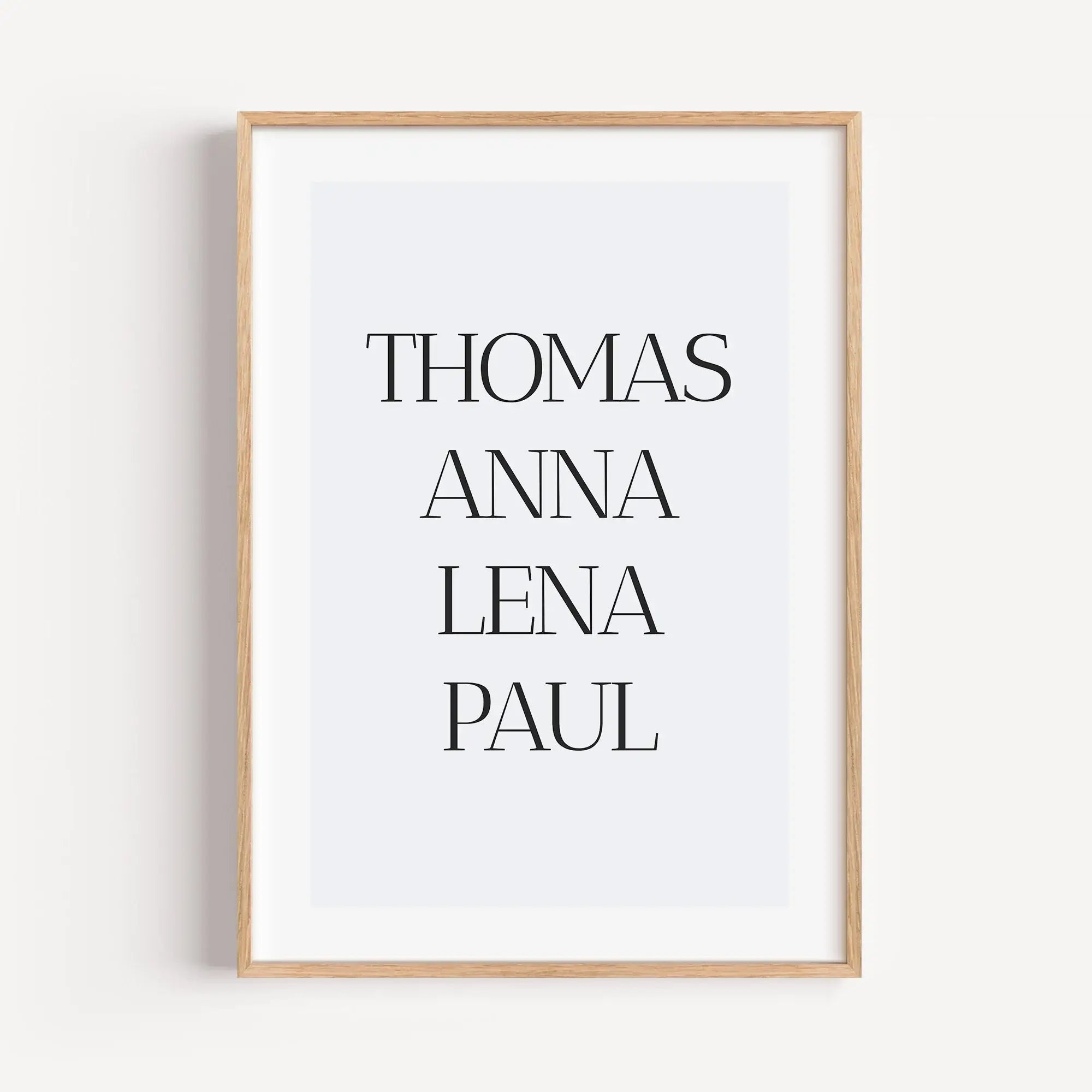 Namensposter Familie-Personalisiertes Poster-famprints-Ein Namensposter Familie macht aus Namen mehr als nur Worte. Es erzählt eure Geschichte und zeigt auf einen Blick, wer zusammengehört. Ob Eltern, Kinder oder alle Generationen unter einem Dach, dieses