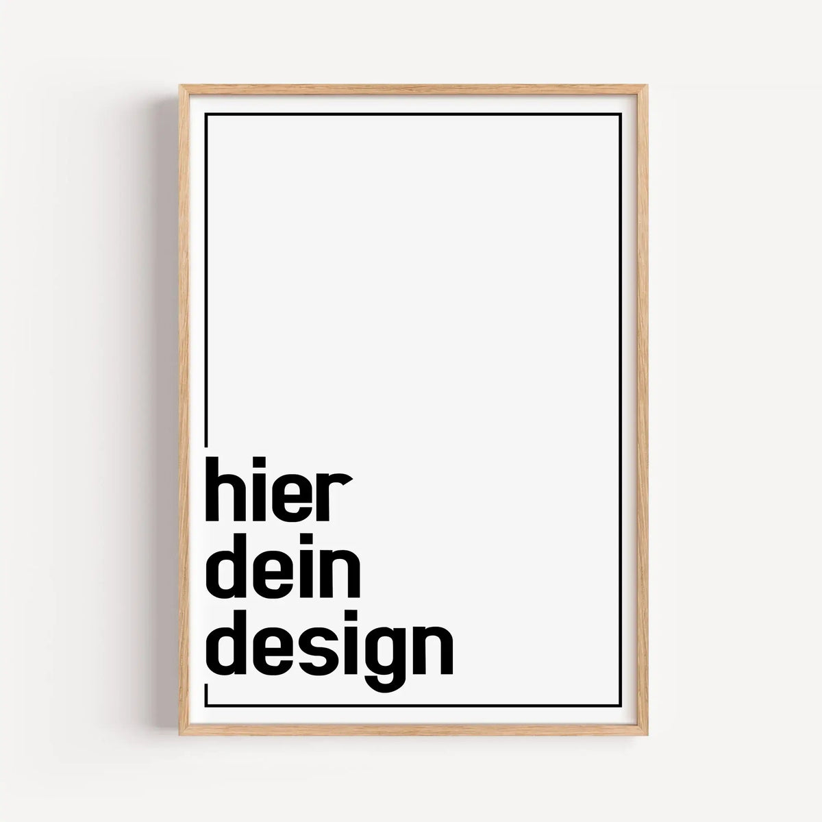Poster Dein Design-Personalisiertes Poster-famprints-personalisiertes-geschenk-poster