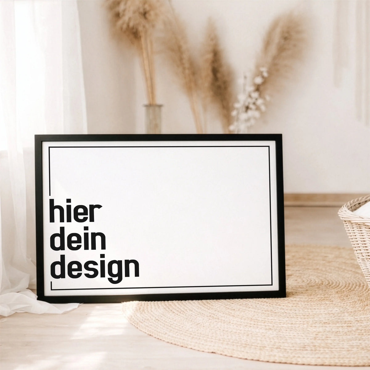 Poster Dein Design Querformat-Personalisiertes Poster-famprints-personalisiertes-Geschenk