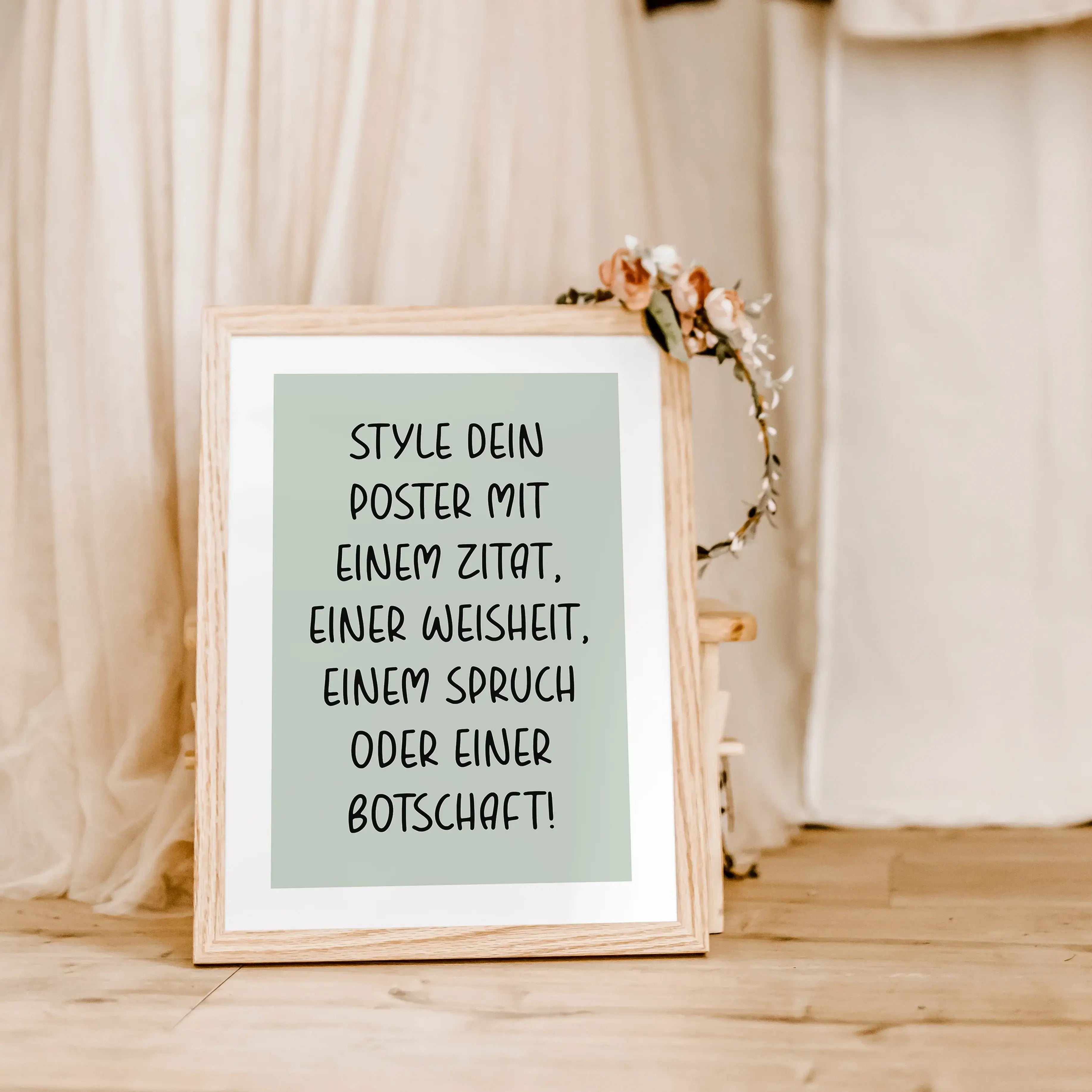 Text Poster-famprints-Personalisiertes Poster-Hast du auch schon lange das Gefühl, dass an deiner Wand etwas fehlt? Dann hat famprints die perfekte Lösung für dich: Unser individuelles Text Poster. Von einem lustigen Spruch bis hin zu einem kunstvollen Zi