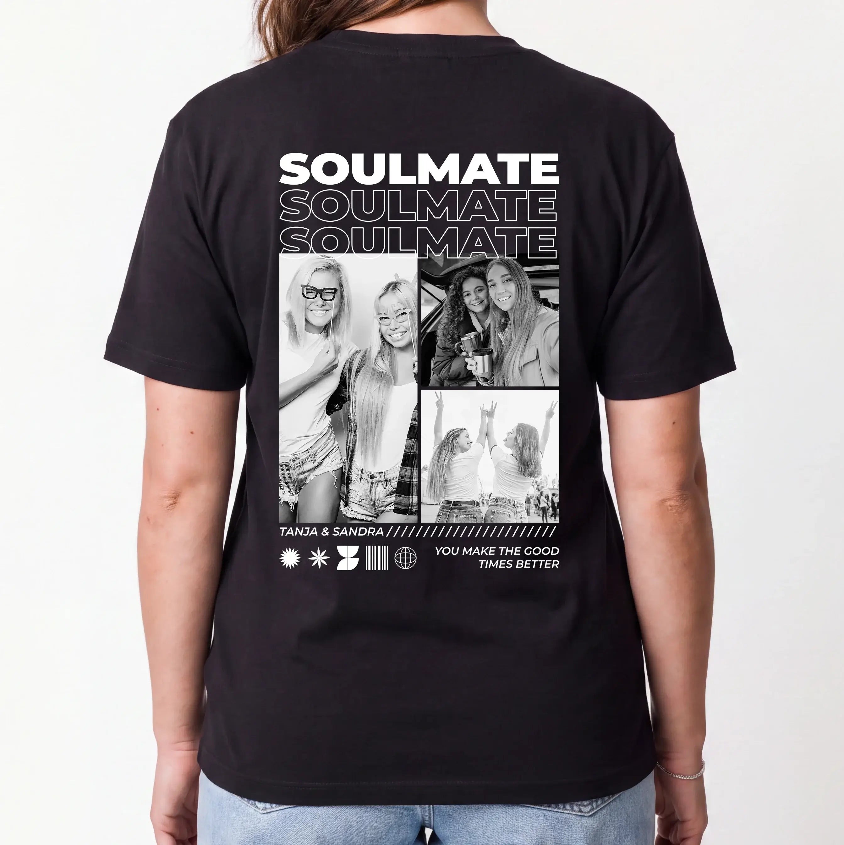 T-Shirt - Personalisiertes T-Shirt SOULMATE - personalisiert