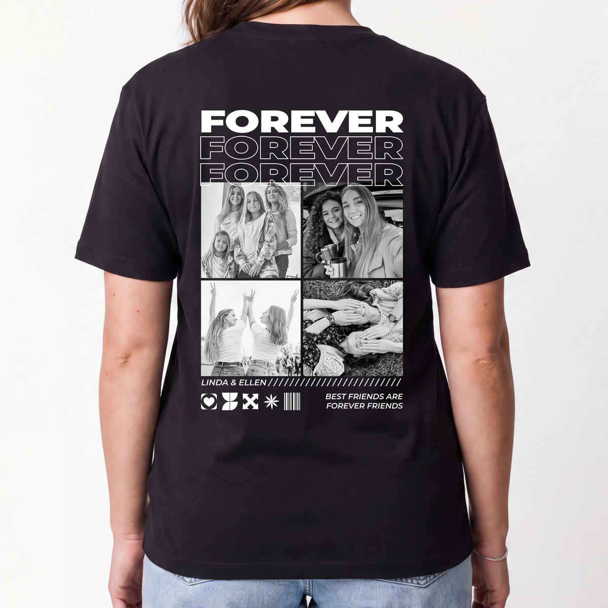 T-Shirt - Personalisiertes T-Shirt FOREVER - personalisiert