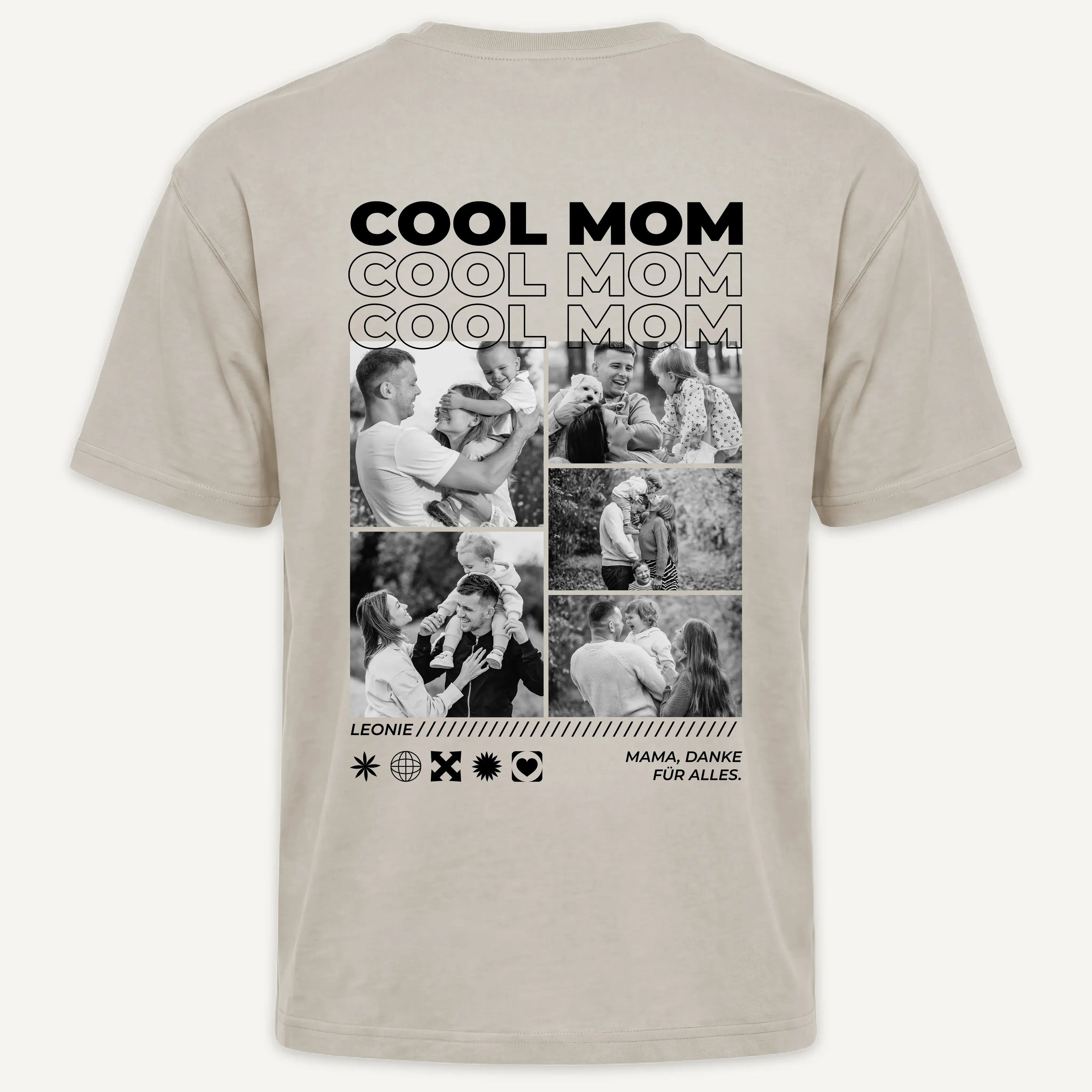 T-Shirt - Personalisiertes T-Shirt BESTE MAMA - personalisiert