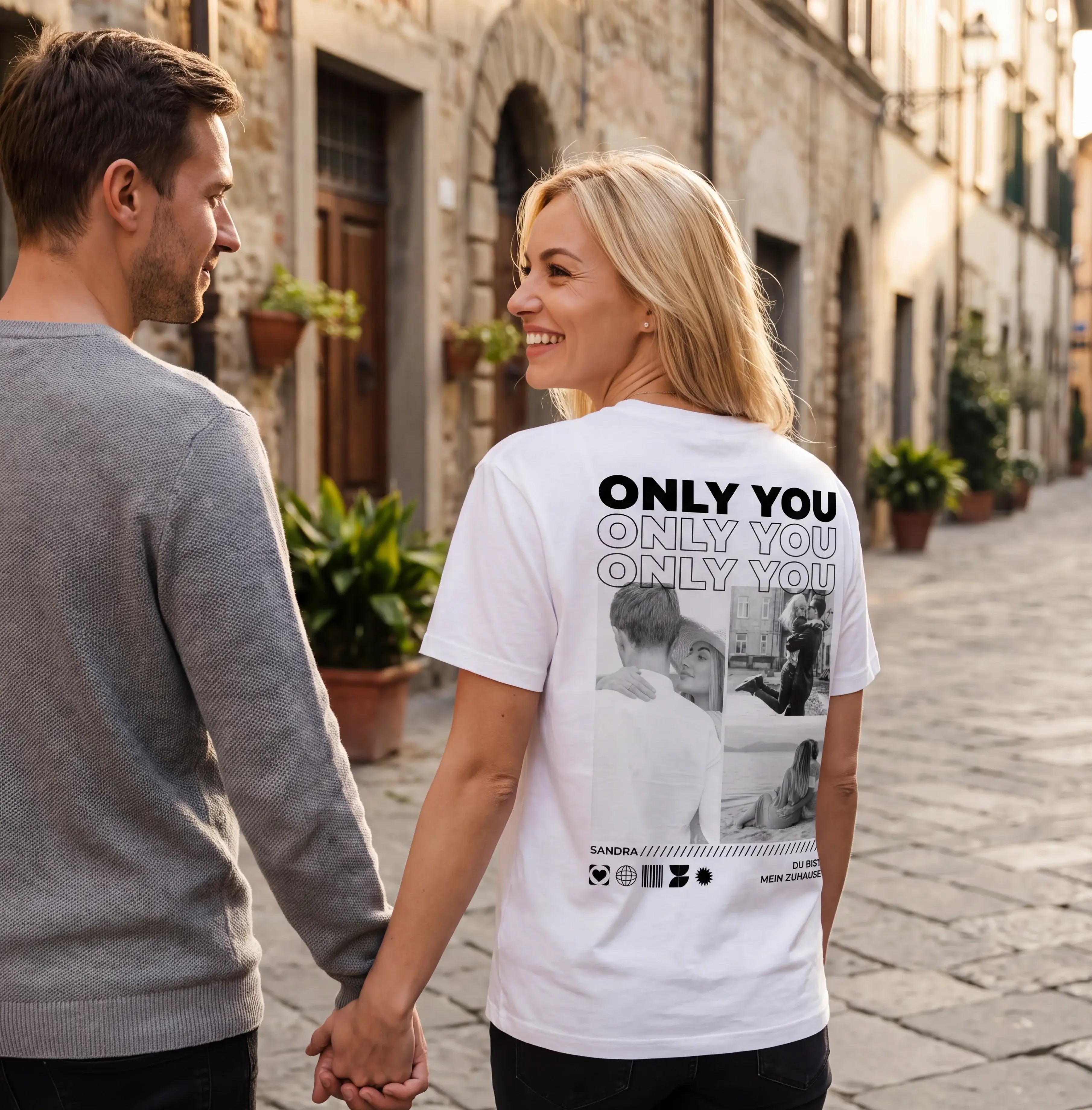 T-Shirt - Personalisiertes T-Shirt ONLY YOU - personalisiert