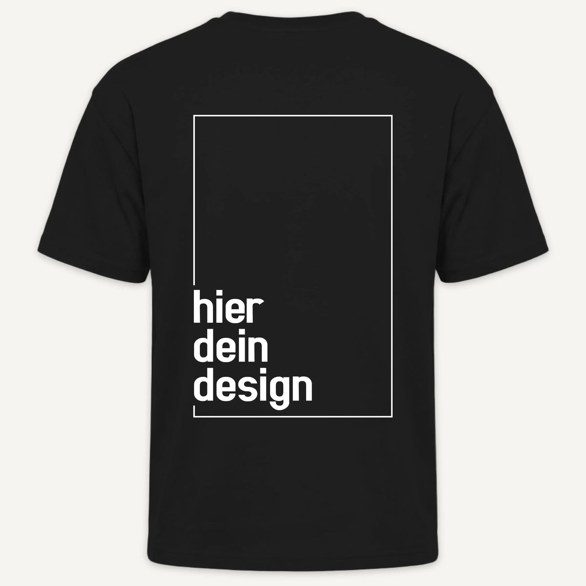 T-Shirt Dein Design - 1-seitig-T-Shirt-famprints-personalisiertes-shirt