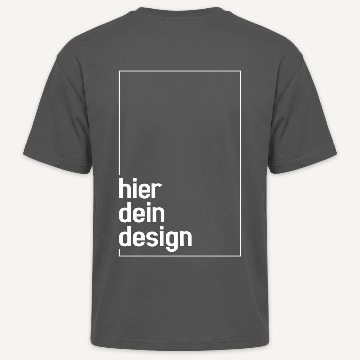 T-Shirt Dein Design - 1-seitig-T-Shirt-famprints-personalisiertes-shirt