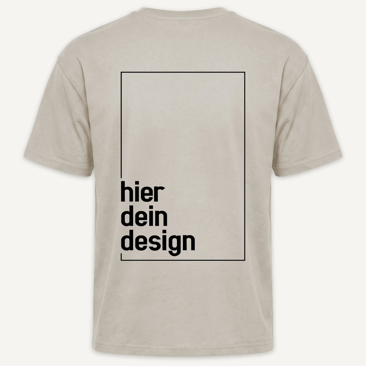 T-Shirt Dein Design - 1-seitig-T-Shirt-famprints-personalisiertes-shirt