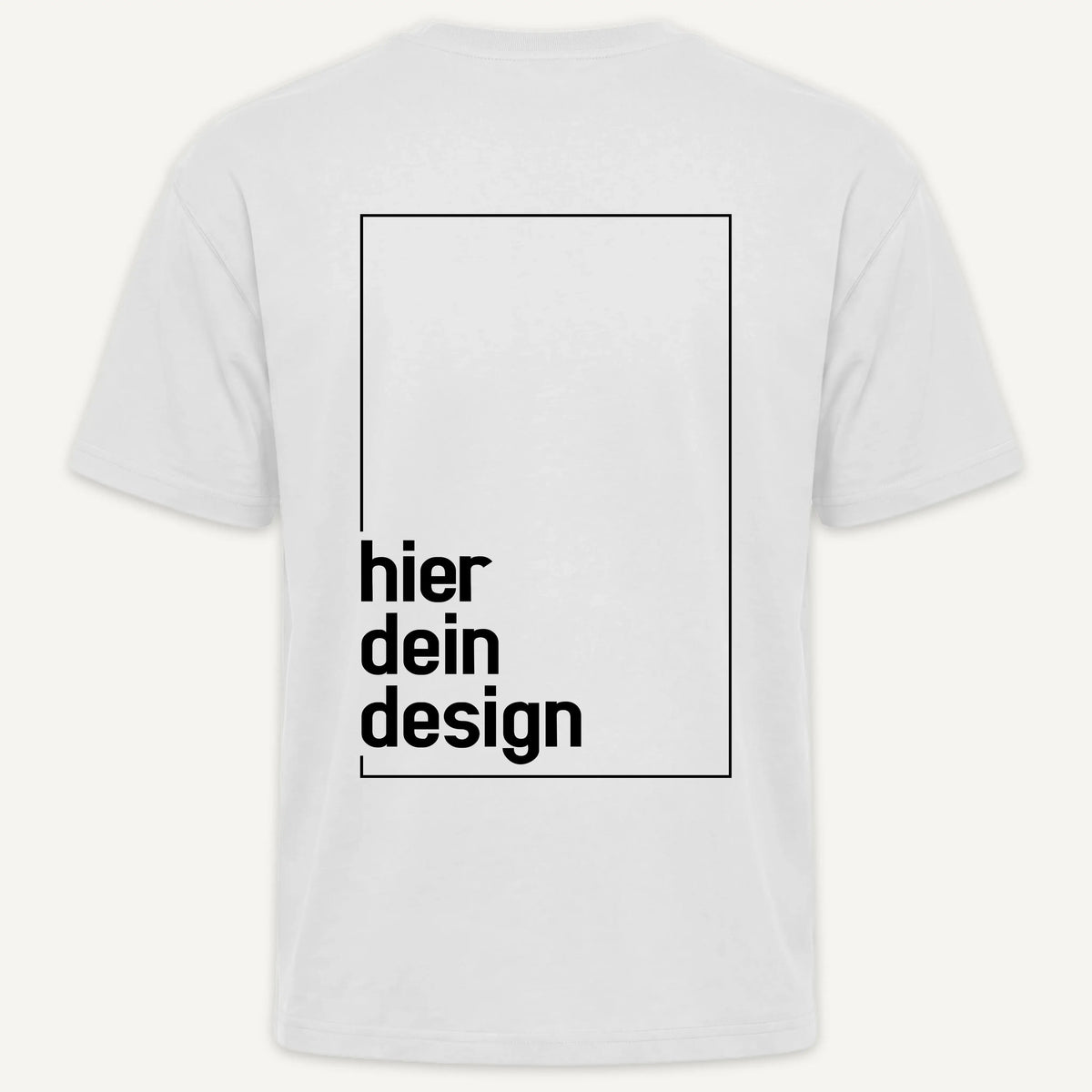 T-Shirt Dein Design - 1-seitig-T-Shirt-famprints-personalisiertes-shirt