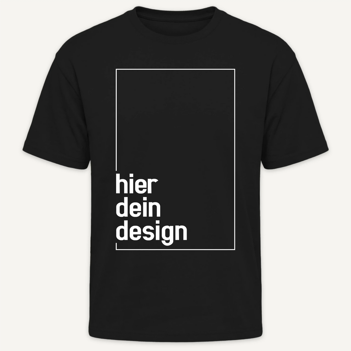 T-Shirt Dein Design - beidseitig-T-Shirt-famprints-personalisiertes-Shirt